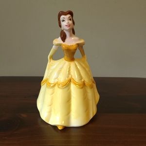 Disney Beauty And The Beast Princess Belle Figurine Ceramic Statue